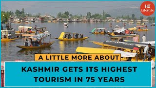 162 crore tourists visited Jammu Kashmir since jan 2022 highest in 75 years  A Little More About [upl. by Rodoeht]