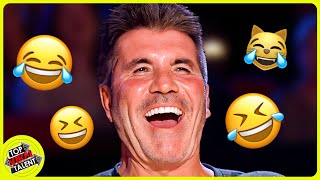 When Simon Cant STOP LAUGHING Funniest BGT Comedians [upl. by Alleahcim]