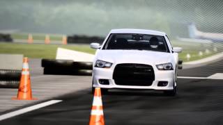 Top Gear  Dodge Charger SRT8 around the test track [upl. by Aicined]