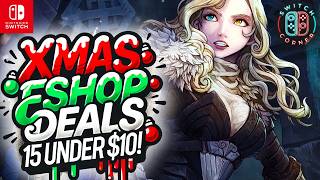 Christmas Nintendo ESHOP Sale Live Now 15 Under 10 Hint MASSIVE Nintendo Switch Deals [upl. by Elicia]