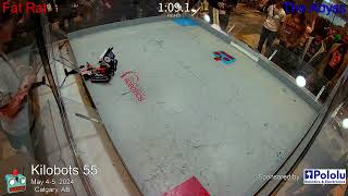 Fat Rat vs The Abyss Antweight Masters  Kilobots 55 [upl. by Bardo]