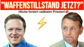 UKRAINEKRIEG Björn Höcke fordert radikalen Frieden 📣 [upl. by Lemcke]