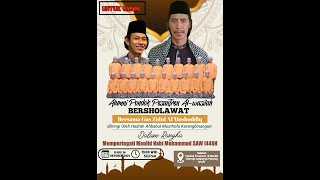 LIVE STREAMING ALUMNI PONDOK PESANTREN ALWASILAH BERSOLAWAT [upl. by Kopans511]