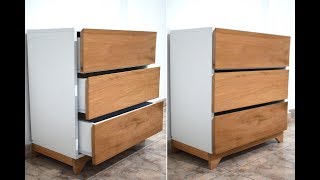 COMO HACER Y COLOCAR CAJONES CAJONERA  PROYECTO MUEBLE [upl. by Eugenle]