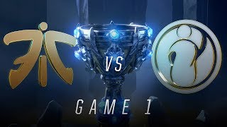 FNC vs IG  Finals Game 1  World Championship  Fnatic vs Invictus Gaming 2018 [upl. by Seidule626]