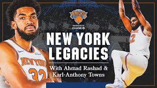 A Conversation with KarlAnthony Towns  New York Legacies with Ahmad Rashad [upl. by Supat]