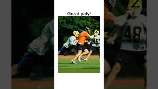 Great Play  Lacrosse lacrosse shorts shortvideo trending shortvideo [upl. by Krysta]