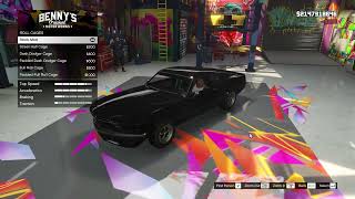 GTA V Bennys Car Custom Vapid Dominator GTT 19691970 Ford Mustang  Ultimate Muscle Car Build [upl. by Delmer]