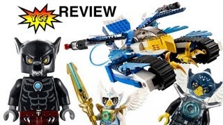 LEGO Chima 70013 Equilas Ultra Striker Review Legends of Chima Set with 3 Minifigures [upl. by Haywood]