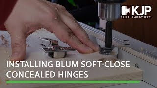 Installing Blum SoftClose Concealed Hinges [upl. by Kora]