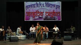 Subhamita Banerjee  শুভমিতা ব্যানার্জী  Live Performance at Mahajati Sadan  Bengali Songs [upl. by Strephonn]