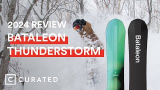 2024 Bataleon Thunderstorm Snowboard Review  Curated [upl. by Hsreh311]