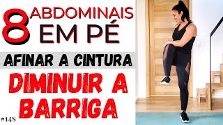 ABDOMINAL EM PÉ PASSO A PASSO [upl. by Nylaret]