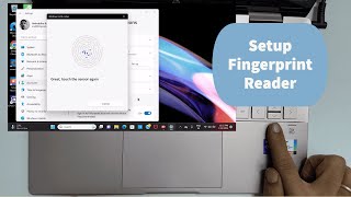 How to setup Fingerprint Reader on HP Pavilion X360 [upl. by Kremer618]