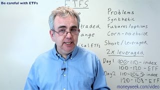 Be careful of ETFs  MoneyWeek Videos [upl. by Ahsyat23]