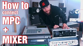 How to Connect Your MPC to a Mixer [upl. by Kitchen]