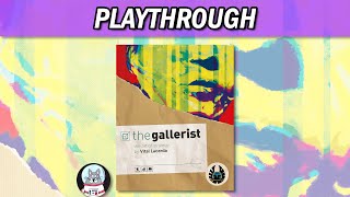 The Gallerist  Solo Playthrough [upl. by Cahra611]