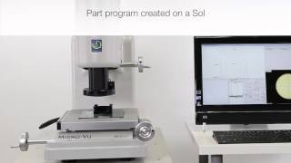 MicroVu Sol Manual Vision Measuring Machine 139 [upl. by Seamus616]