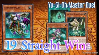 Subterror Guru Control Deck Profile YuGiOh Master Duel March 14 2022 testing [upl. by Ased]