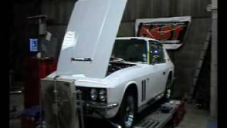 Jensen FF Interceptor with FAST XFI on Dyno Dynamics rolling road [upl. by Ramalahs721]