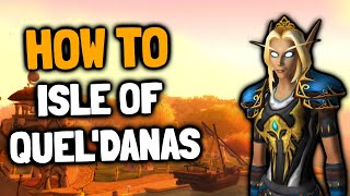 How to get to Isle of QuelDanas [upl. by Ojahtnamas]