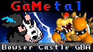 Bowser Castle Mario Kart Super Circuit  GaMetal Remix [upl. by Vaules942]