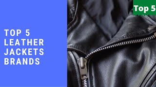 Top 5 Best Pure Leather Jackets Brands In India 2021 [upl. by Biddick866]