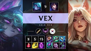 Vex Mid vs Ahri Rampage  KR Master Patch 1419 [upl. by Alegre]