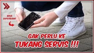 Cara Memperbaiki LCD yang Rusak Karena Jatuh Gak Perlu Servis [upl. by Lyrrehs458]