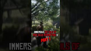 5 INSANE Details Of Red Dead Redemption 2 Part 01 rdr2 details [upl. by Sgninnej]