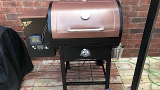 How to use Pit Boss pellet smoker The Classic 700FB [upl. by Ahsoek397]