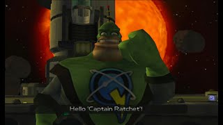 Ratchet and Clank 2002 Cutscenes 46 Hello Captain Ratchet [upl. by Katlaps]