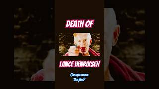 Death of Lance Henriksen [upl. by Nioe]