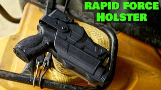 Alien Gear Rapid Force Level III Duty Holster [upl. by Bodwell390]