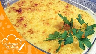 Gratinado de Patatas con Carne picada y Queso [upl. by Hilliary]