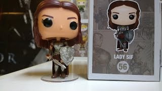 Funko POP Lady Sif Marvel Thor Unboxing and Look [upl. by Esya441]