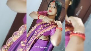 😘ultra low waist Saree Draping Vlogs❤️Saree wearing❤️Saree Draping New video 2023 [upl. by Edelman]