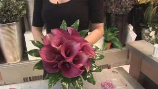 How To Do A Calla Lily Bouquet [upl. by Rhiana503]