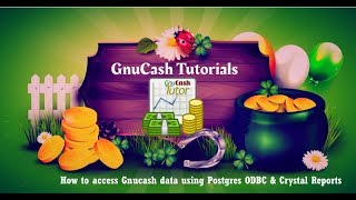 How to access Gnucash data using Postgres ODBC and Crystal Reports [upl. by Rutan394]