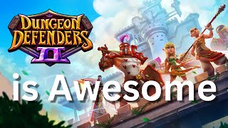 One of the Best Free Games  Dungeon Defenders 2 [upl. by Elockcin818]