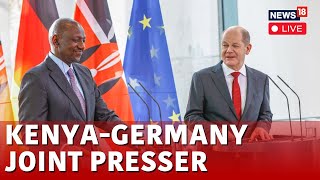 Germany Kenya LIVE  President Ruto And Mr Scholz Hold Press Briefing President Ruto LIVE  N18G [upl. by Eolanda152]