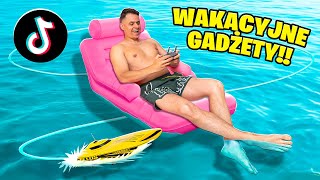 TESTUJE NAJLEPSZE WAKACYJNE GADŻETY Z TIKTOKA [upl. by Lipman587]