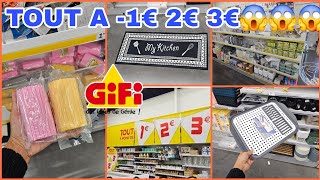 🟩GIFI ARRIVAGES TOUT A 1€ 2€ 3€ arrivagesgifi gififrance gifi nouveautégifi bonsplans [upl. by Lucretia]