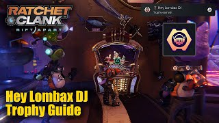 Ratchet amp Clank Rift Apart • Hey Lombax DJ Trophy Guide Play Three Songs on Zurkie’s Jukebox [upl. by Hedwiga]