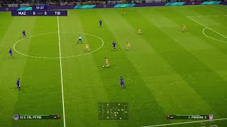 Mazatlán Vs Tigres Jornada 13 Liga Mx apertura 2024 Simulacion PES 2021 [upl. by Lainad]