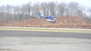 HealthNet 6 takeoff upshur county regional airport buckhannon wv ec135 [upl. by Dlanigger976]