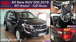 2018 Mahindra Xuv 500 Facelift W9  Xuv 500 2018 W9 Interior and Exterior  2018 Xuv 500 W9 Review [upl. by Anisamoht]