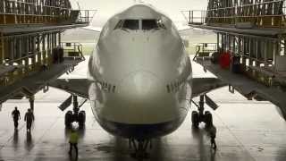 British Airways Boeing 747400 in DCheck [upl. by Hars6]