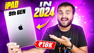 Apple iPad 9th GEN in 2024 under ₹20K  Still Worth or not [upl. by Ayikahs]