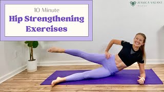 10 MInute Hip Strengthening Exercises  at home [upl. by Eignav230]